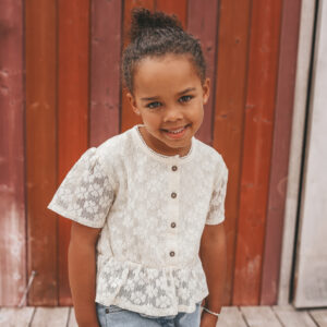 Your Wishes blouse floral lace