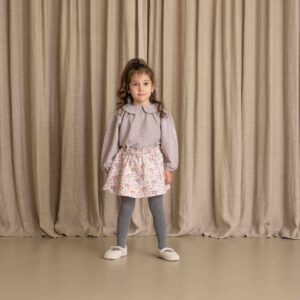 House of Jamie meisjes top mauve rose lurex