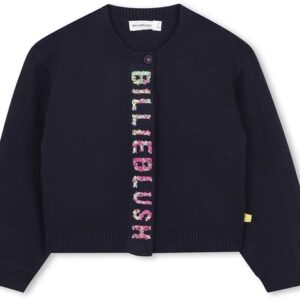 Billieblush donkerblauw vest met glitters