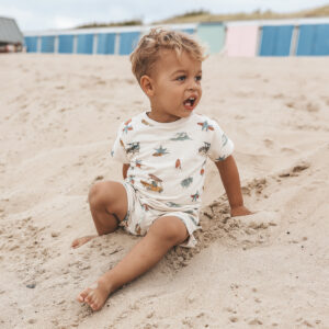 Ocean Life Relaxed Tee Multicolor jongens T-shirt – Your Wishes
