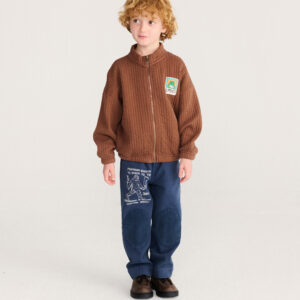 Bobo Choses Mr. Footish Geweven Broek Middernacht blauw