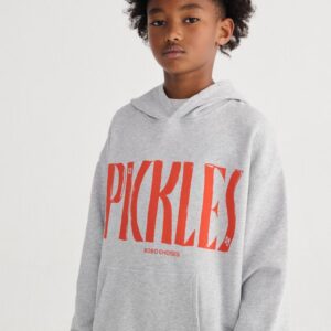 Bobo Choses hoodie met Pickles tekst voorkant