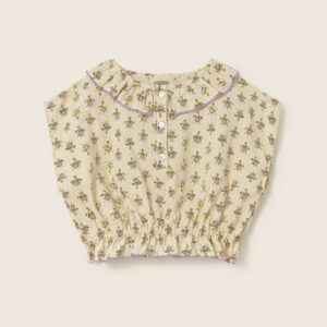 Cozmo Indiana Flower Print Blouse Lavender – Prachtige Zomerfavoriet Cozmo