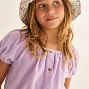 Soft Terry Cloth Top Lavender – Cozmo