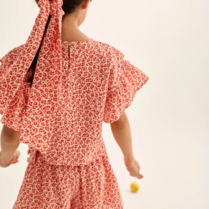 Animal Print Cotton Scrunchie Tomato – Trendy Musthave Cozmo