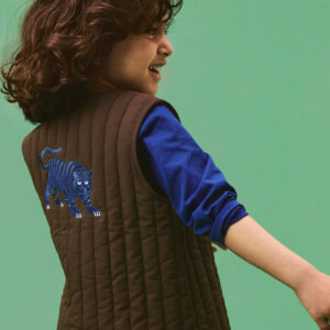 Name It jongens gilet bruin