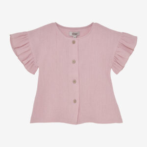 HUTTEliHUT mousseline blouse roze