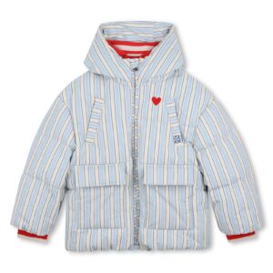 Kids Around Puffer Jacket Blauw