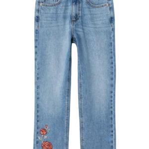 Name It meisjes jeans met Geborduurde Rozen