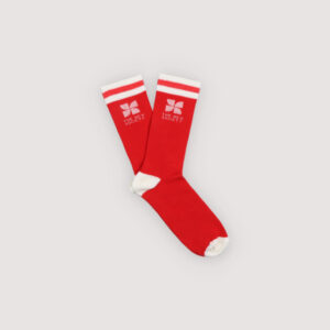 Logo Sock Tulip Red