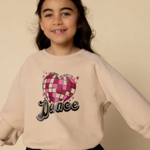 Looxs Little Sweater Champagne GlitterDance offwhite