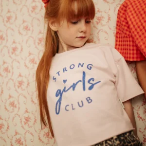 T Shirt Strong Girls Pale Lilac Petit Blush