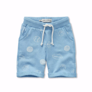 Sweat shorts balls print Forever blue primary