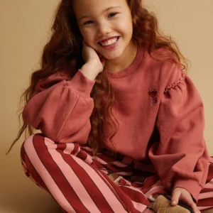 Sweatshirt girls puff sleeves Palette 3