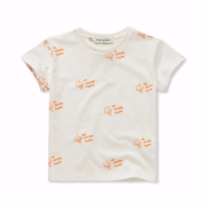 T-shirt ice cream print off-white Sproet en Sprout