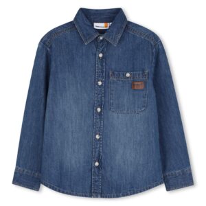 Timberland denim longsleeve Blauw