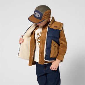 Timberland velvet blouse bruin