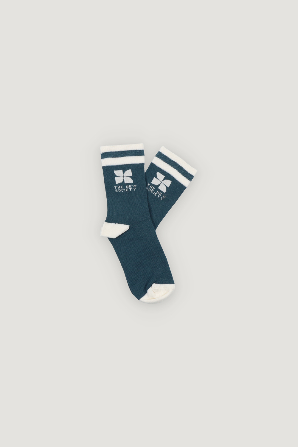 TNS Logo Socks Dark Sea