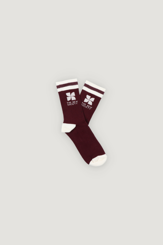 The New Societylogo socks winetasting