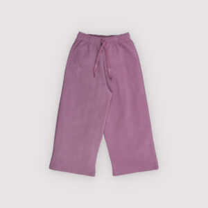 Paarse fleece jogger grape bliss