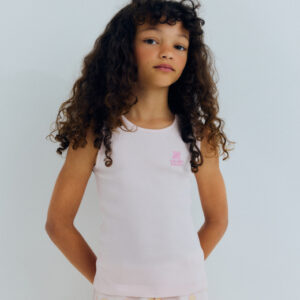 Cocoa tee petal pink meisjes top | The New Society