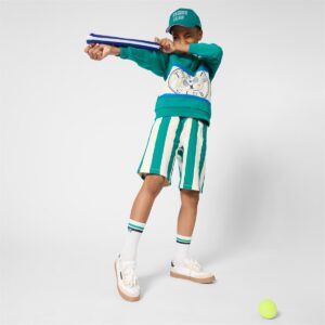 gestreepte jongens bermuda sportief