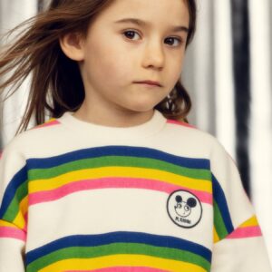 ratz stripe sweatshirt van biologisch katoen voor kinderen